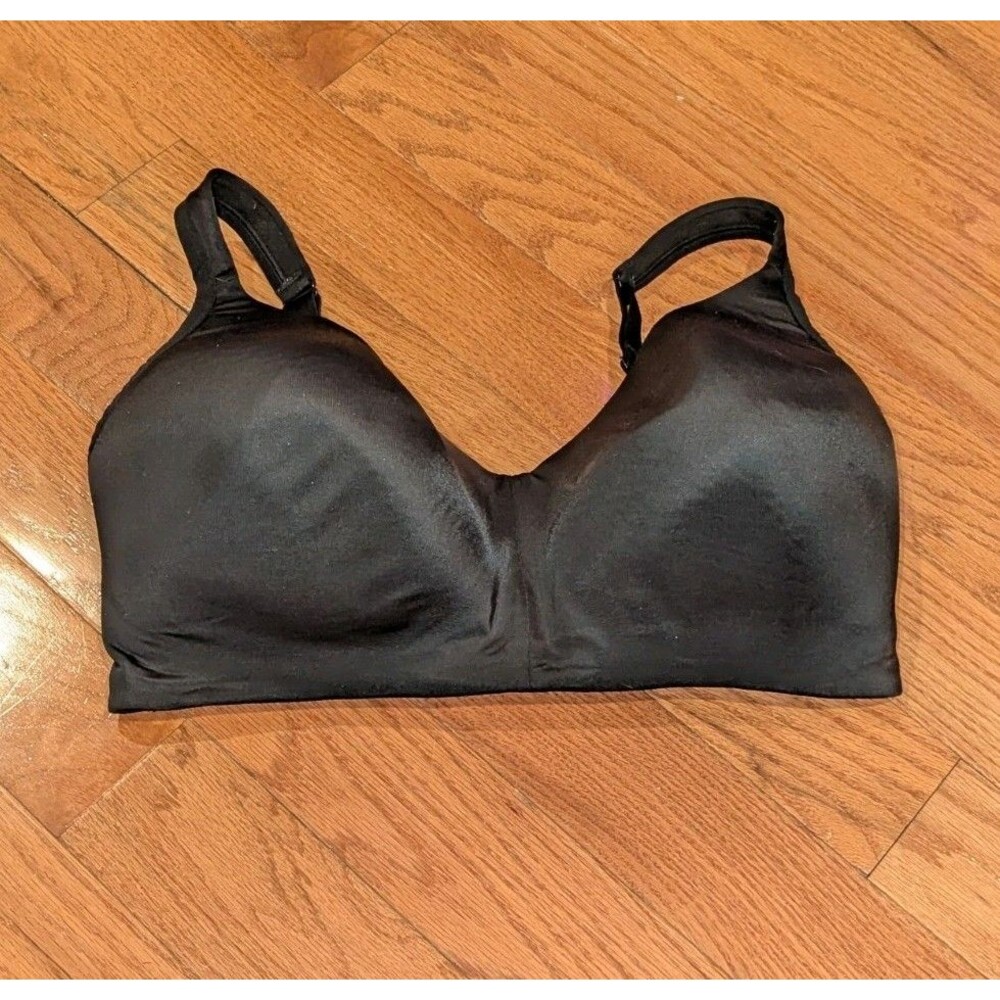 Cacique 40G Black Light Lined Full Coverage Preowned Bra No‎ Wire